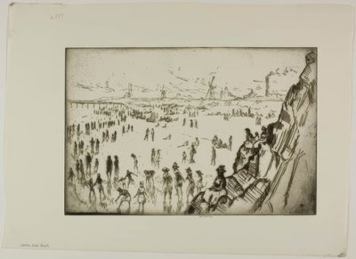 Playa Golden Gate de Bror Julius Olsson Nordfeldt