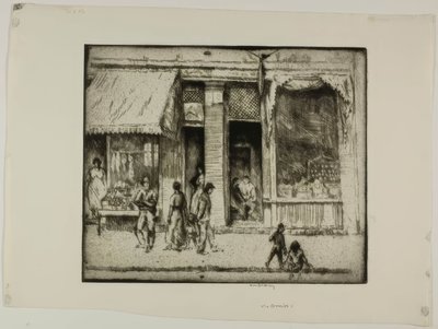 Los chismosos de Bror Julius Olsson Nordfeldt