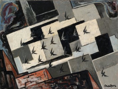 Las golondrinas de Bror Julius Olsson Nordfeldt
