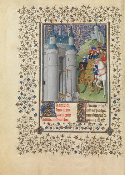 Las Bellas Horas de Juan de Francia, duque de Berry de Brothers Limbourg