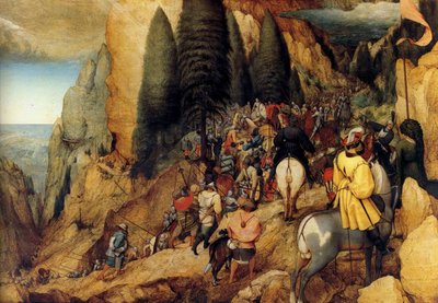 La conversión de San Pablo de Bruegel