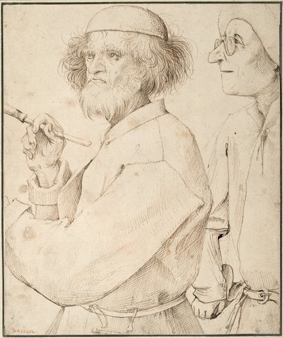 El pintor y el comprador, c. 1565 de Bruegel