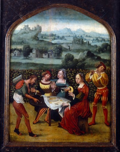El hijo pródigo (miniatura) de Brunswick Monogrammist