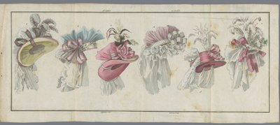 Magasin des Modes Nouvelles Françaises et Anglaises, 20 de julio de 1787, 25º folleto, 2º año de Buisson