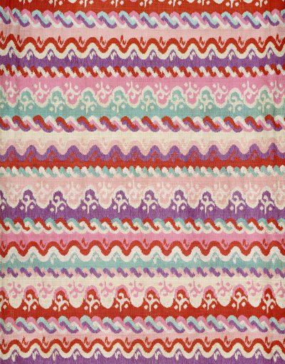 Material con patrón Acheik de Burmese School