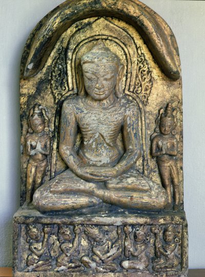 Buda sentado en meditación de Burmese School
