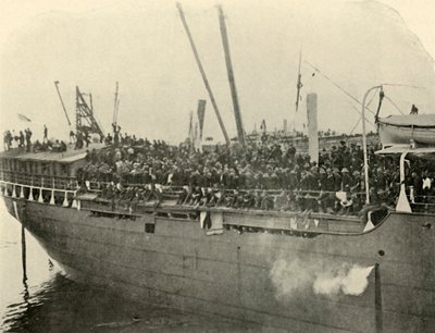 Matteawan atracando, tarde del 9 de junio, Guerra Hispanoamericana, 1898, 1899 de Burr McIntosh