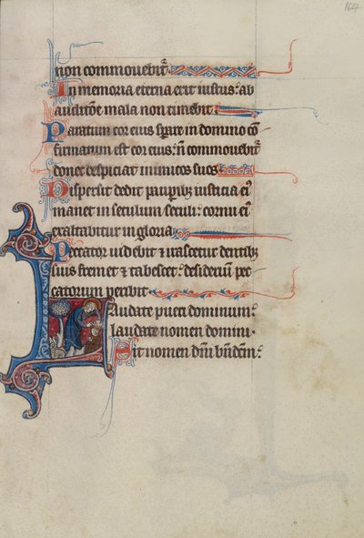 Inicial L: Samuel Coronando a David de Bute Master