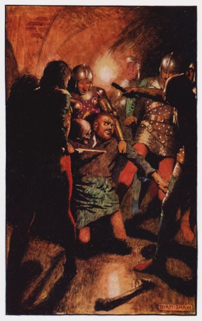 Ilustración para El Claustro y El Hogar de Charles Reade de Byam (after) Shaw