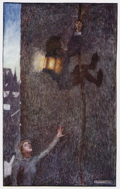 Ilustración para El Claustro y El Hogar de Charles Reade de Byam (after) Shaw