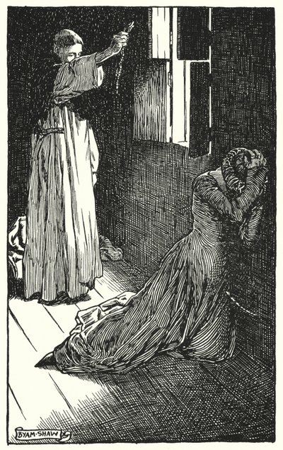 Ilustración para El claustro y el hogar por Charles Reade (litografía) de Byam (after) Shaw