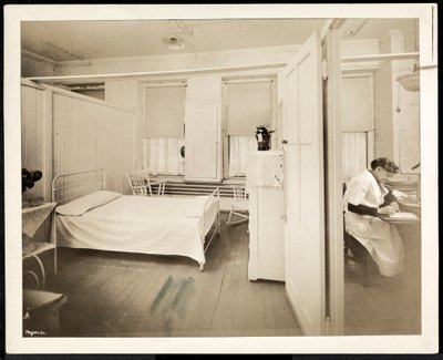 Habitación de hospital, 1928 de Byron Company