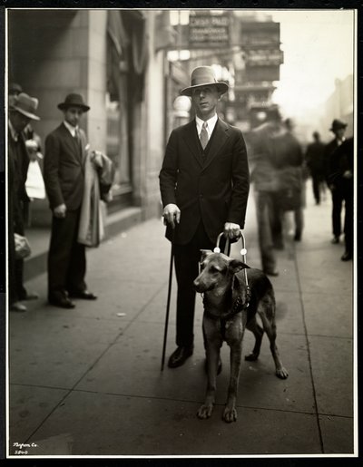 El Sr. Himmel de la Asociación de Ciegos de Nueva York, 111 East 59th Street, Nueva York, 1930 de Byron Company