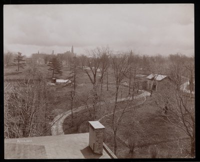 Parte de la finca Erlich en el Hudson, Nueva York, 1896-98 de Byron Company