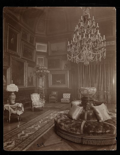La Residencia de la Sra. William Astor, 5ª Avenida y Calle 34, Nueva York de Byron Company
