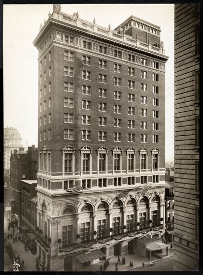 El Hotel Ritz-Carlton, Filadelfia, 1913 de Byron Company