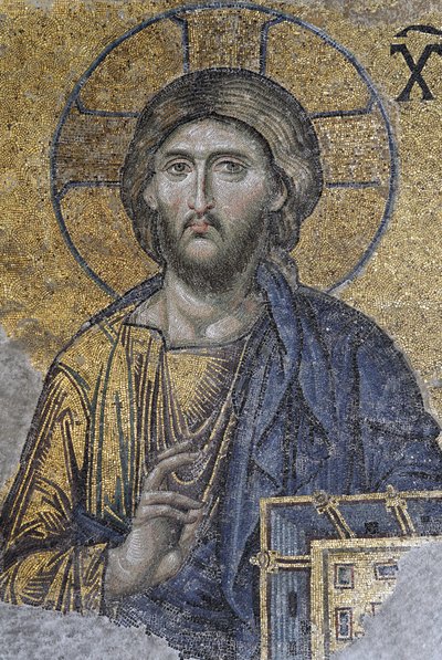 Cristo Pantocrátor o Cristo en gloria de Byzantine
