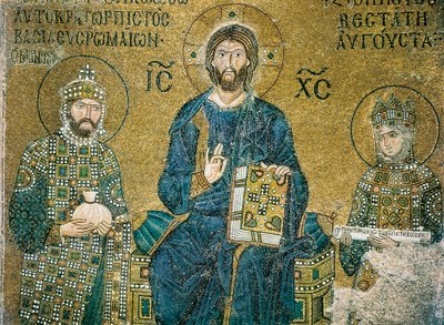 El mosaico de Zoe, Hagia Sophia, Estambul de Byzantine