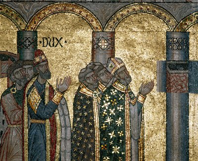 Arquitectura bizantina: descubrimiento de la urna de San Marcos (detalle) de Byzantine Byzantine