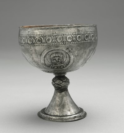Cáliz del Tesoro de Beth Misona, Constantinopla o Siria, c.500-700 de Byzantine Byzantine