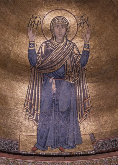 La Virgen Orans, c. 1037 de Byzantine Byzantine