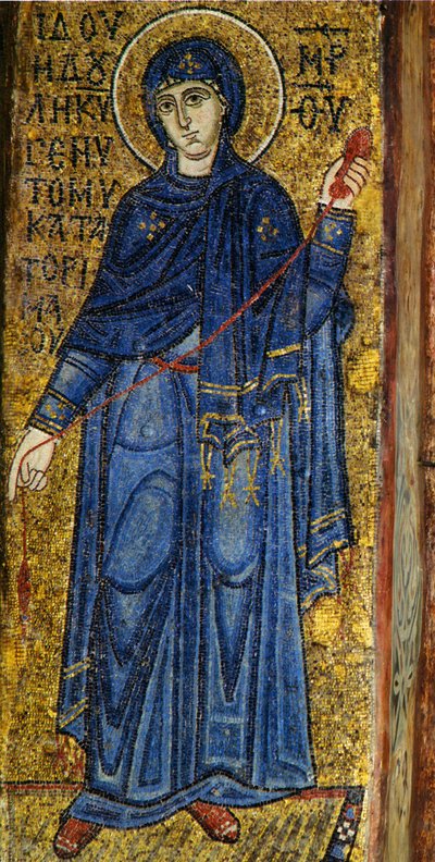 La Virgen de la Anunciación, siglo XI de Byzantine Byzantine