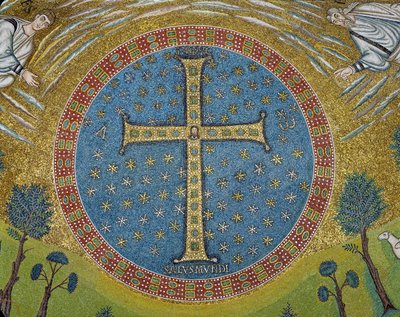 Crux gemmata de Byzantine School