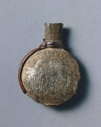 Ampolla de peregrino con escenas de la crucifixión de Byzantine School