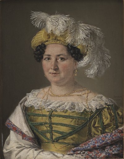 Retrato de la Sra. Pauline Hagen de C.A. Jensen