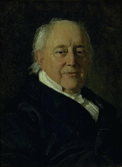 Profesor de Teología Andreas Christian Krog de C.A. Jensen
