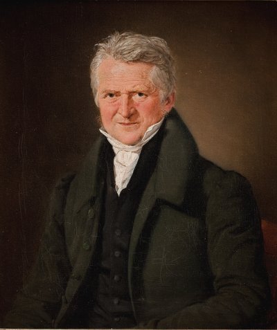 El pintor C.W. Eckersberg de C.A. Jensen