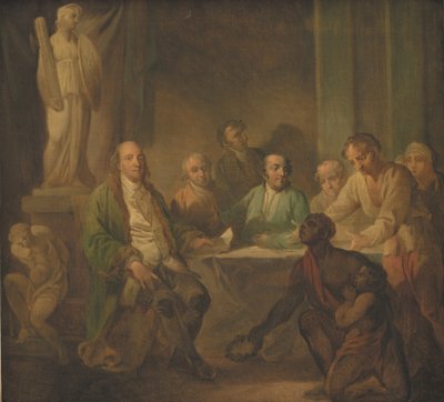 Homenaje a Benjamin Franklin de C.A. Lorentzen