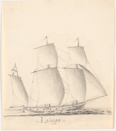 Louger a toda vela de C.A. Lorentzen