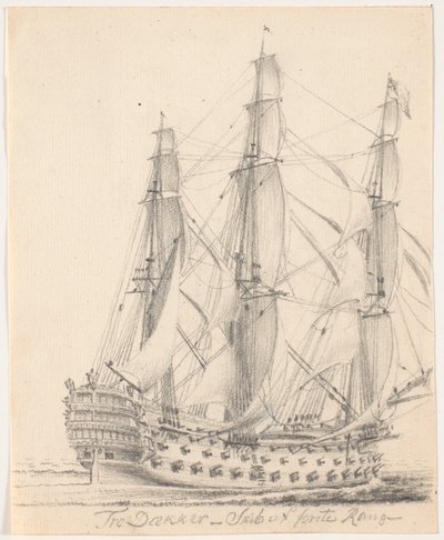 Tres cubiertas - Barco de primera clase - de C.A. Lorentzen