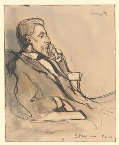 Retrato de Cornelis van Rooyen de C.F. Hansen