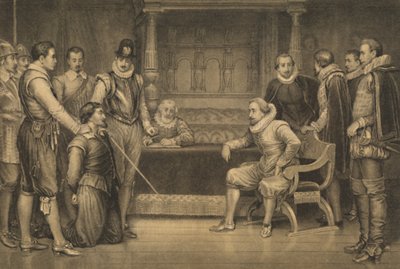 La conspiración de la pólvora, 1886 de CF Merckel