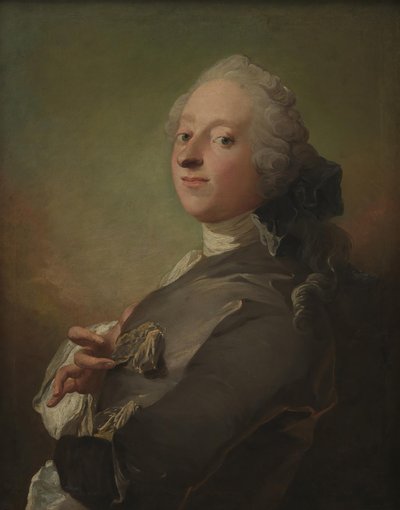 Retrato del farmacéutico real Johann Gottfried Becker de C.G. Pilo
