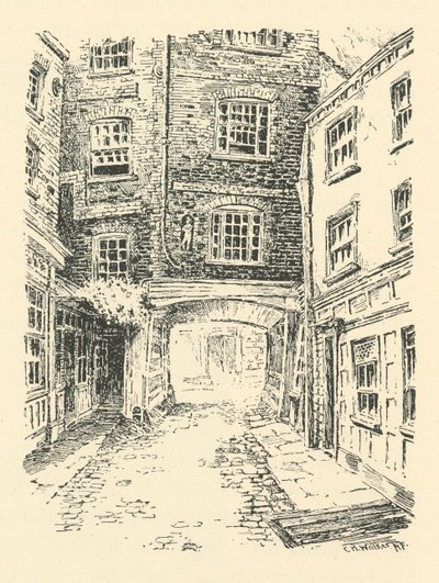 Old Bell Inn, Holborn de CH Walker