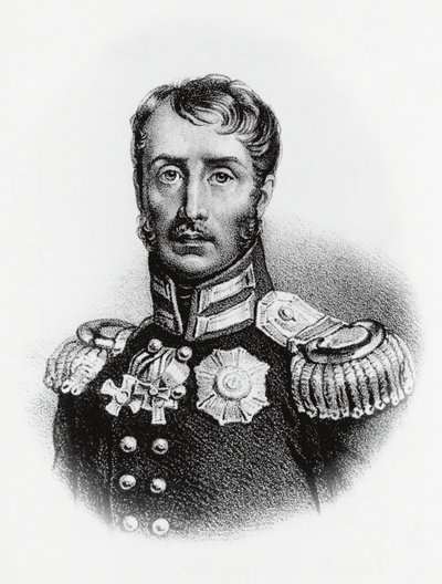 Retrato de Federico Guillermo III (1770-1840), Rey de Prusia desde 1797, grabado de J.B. and Brown J. Rowbotham