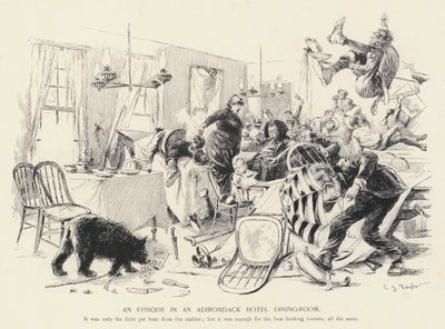 Un Episodio en el Comedor de un Hotel en Adirondack de C.J. Taylor