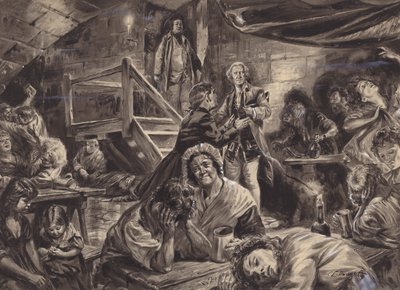 Escena de una prisión inglesa de C.L. Doughty