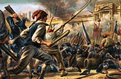 Turba revolucionaria francesa de C.L. Doughty