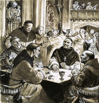 Monjes y monjas de juerga de C.L. Doughty