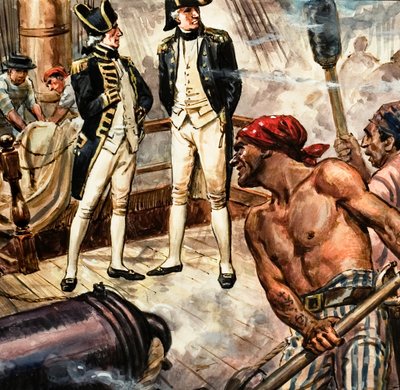 Nelson en la batalla de Trafalgar de C.L. Doughty