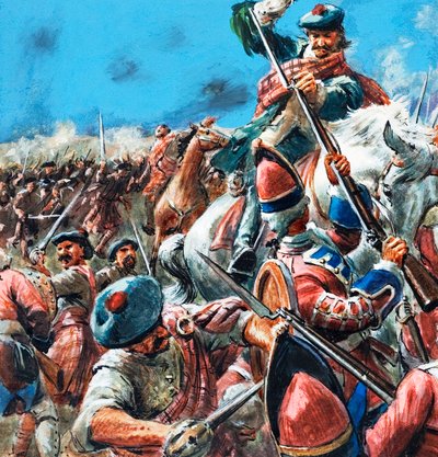 La batalla de Culloden de C.L. Doughty