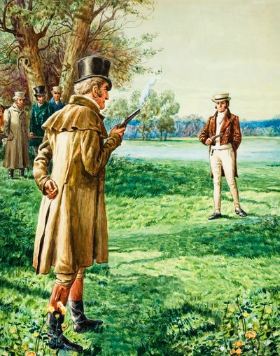 Duelo entre el Duque de Wellington y Lord Winchelsea de C.L. Doughty