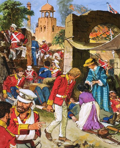 La situación de las fuerzas británicas en Cownpore empeoraba día a día. de C.L. Doughty