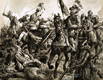 Escena de batalla no identificada de C.L. Doughty