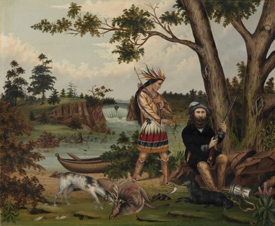 Cazador y guía indio de C.L. Woodhouse