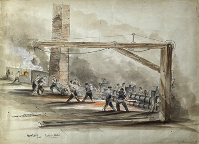 Trenes de laminación de Dowlais de C.W. Campion